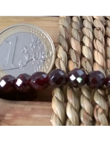 Granatkette facettiert 6mm