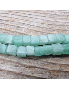 Aventurinkette 4x4mm