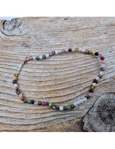 Turmalin 3mm Armband facettiert