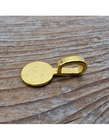 Anhängeröse, Metall goldfarben