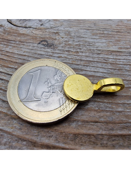 Anhängeröse, Metall goldfarben