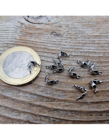 Kalotte 3mm geschlossen (10 Stk), Edelstahl