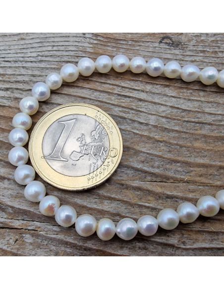 Perlenstrang 5mm/39cm
