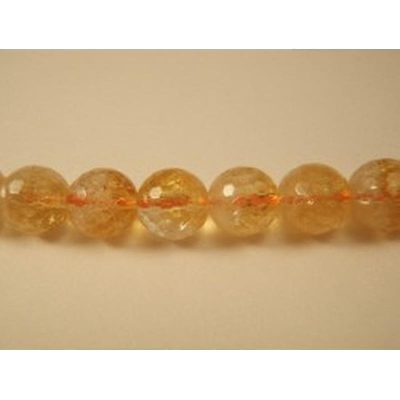 Zitrinkette (Citrin) facettiert 8mm