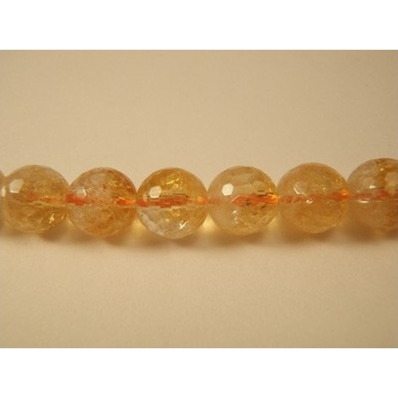 Zitrinkette (Citrin) facettiert 8mm