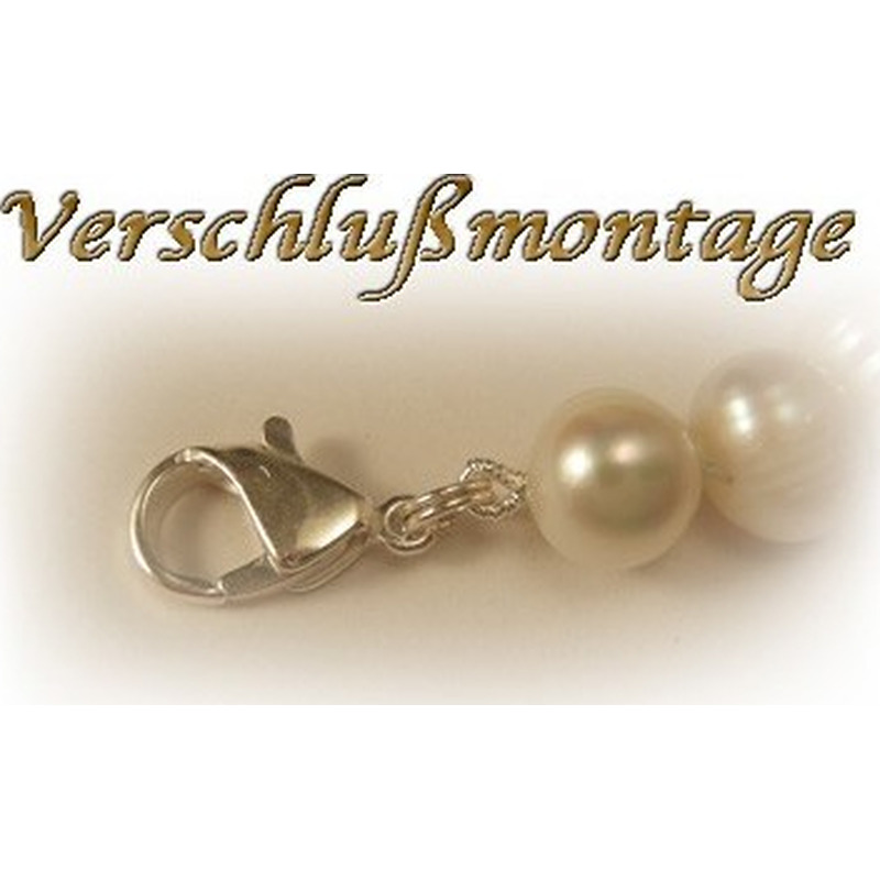 FIX & FERTIG Perle versilbert +4cm