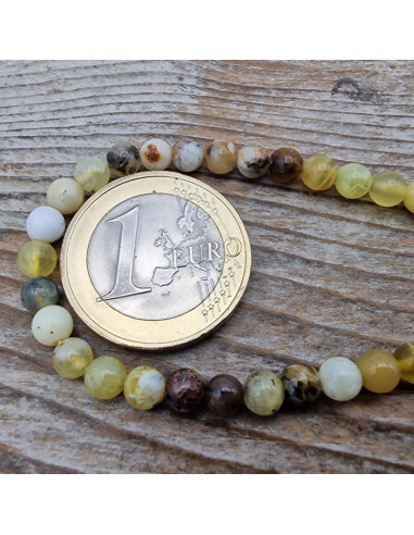 gelber Opalkette 4mm