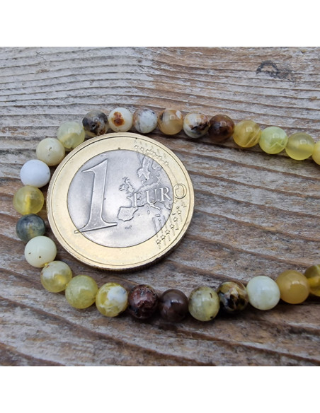 gelber Opalkette 4mm