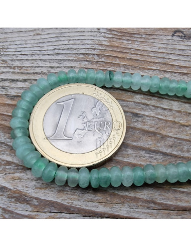 Aventurinkette 4x2mm
