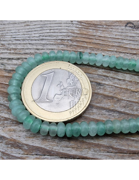 Aventurinkette 4x2mm