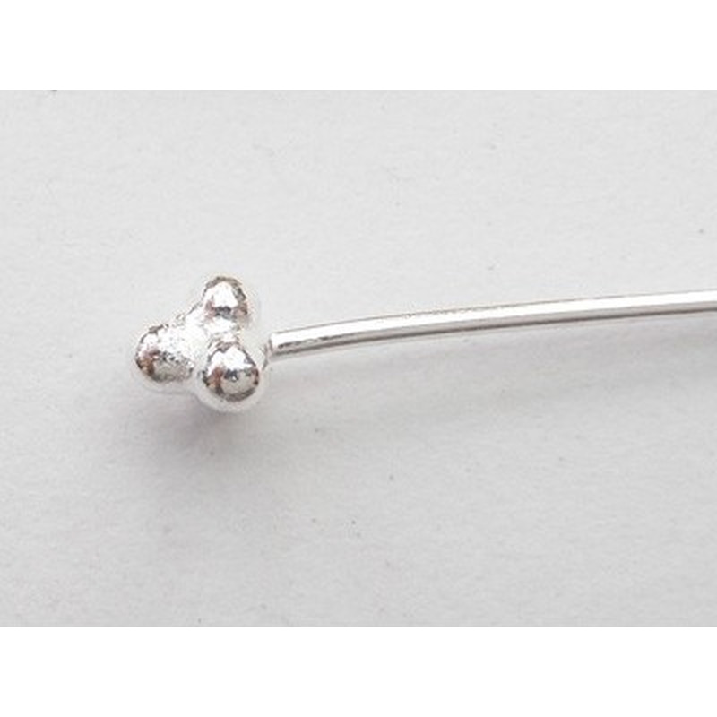 Nietstift 0,6x63mm, 925 Silber