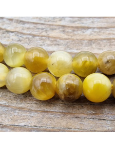 Tigeraugekette gelb 4mm