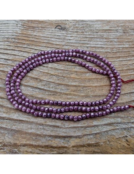 Zirkoniakette-stark funkelnd-facettiert 2mm