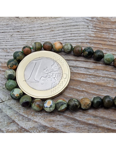 Ryolith (Rhyolith) Kette 4mm