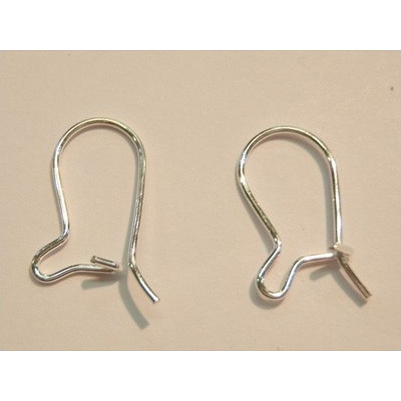 2 Stk. Brisur 8x15mm, 925 Silber