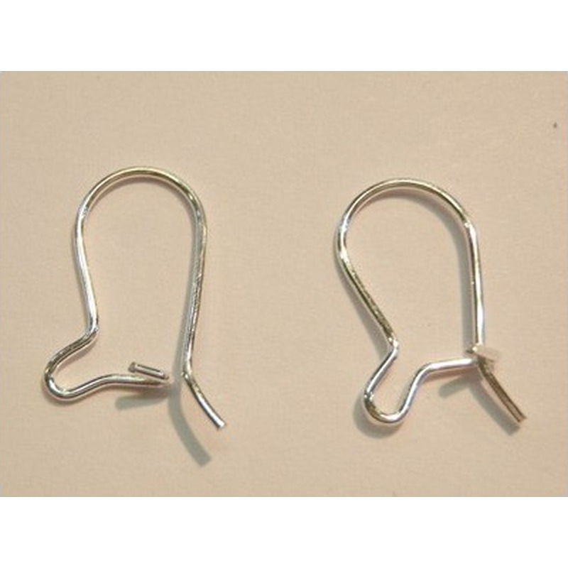 2 Stk. Brisur 8x15mm, 925 Silber