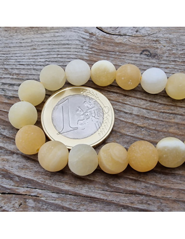Calcitkette matt 8mm