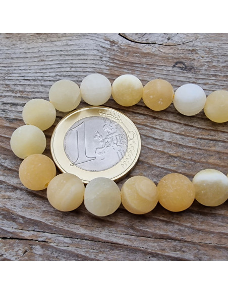 Calcitkette matt 8mm