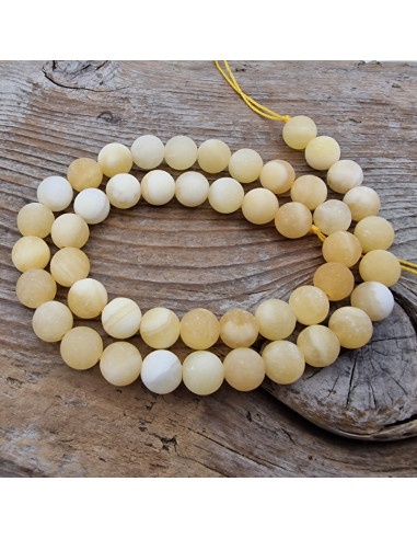 Calcitkette matt 8mm