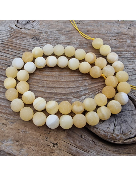Calcitkette matt 8mm
