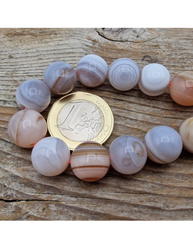 Achatkette 12mm