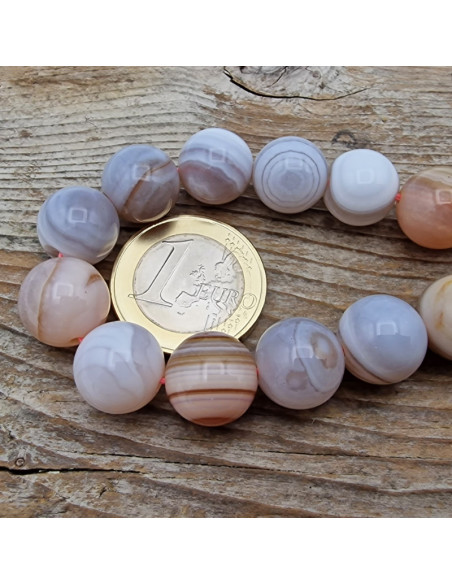 Achatkette 12mm