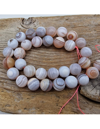 Achatkette 12mm