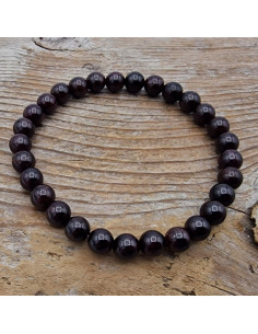 Granat 6mm Armband