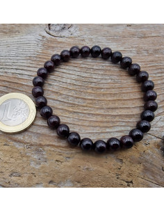 Granat 6mm Armband 2