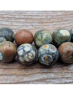 Ryolith (Rhyolith) Kette 8mm