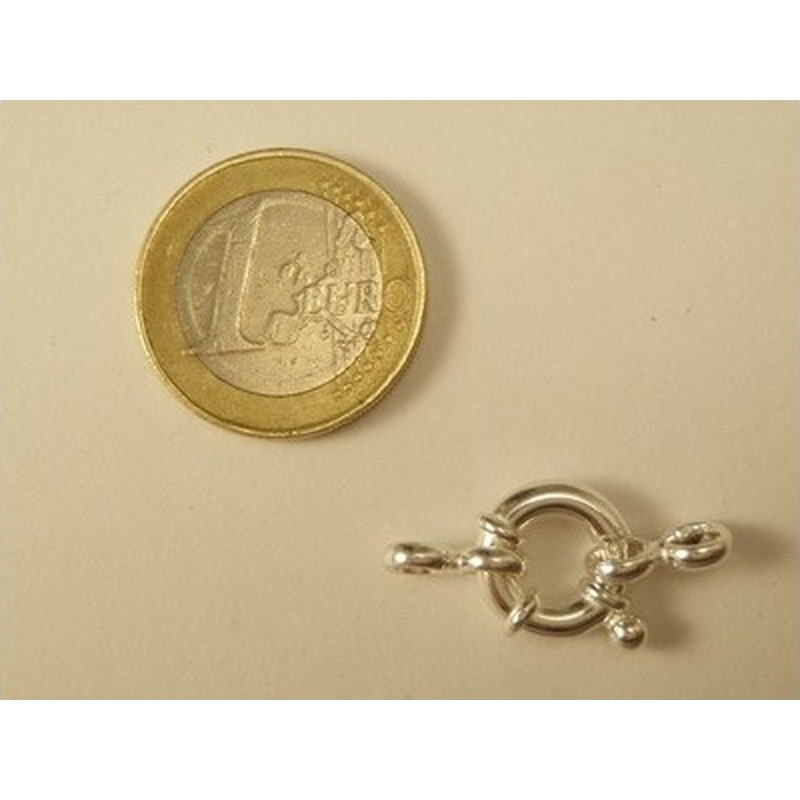 Federring 12mm, 925 Silber