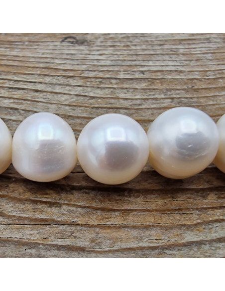Perlenstrang 11-12mm/40cm