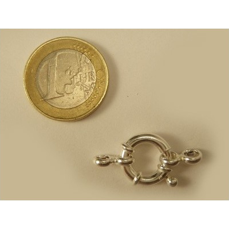 Federring 14mm, 925 Silber