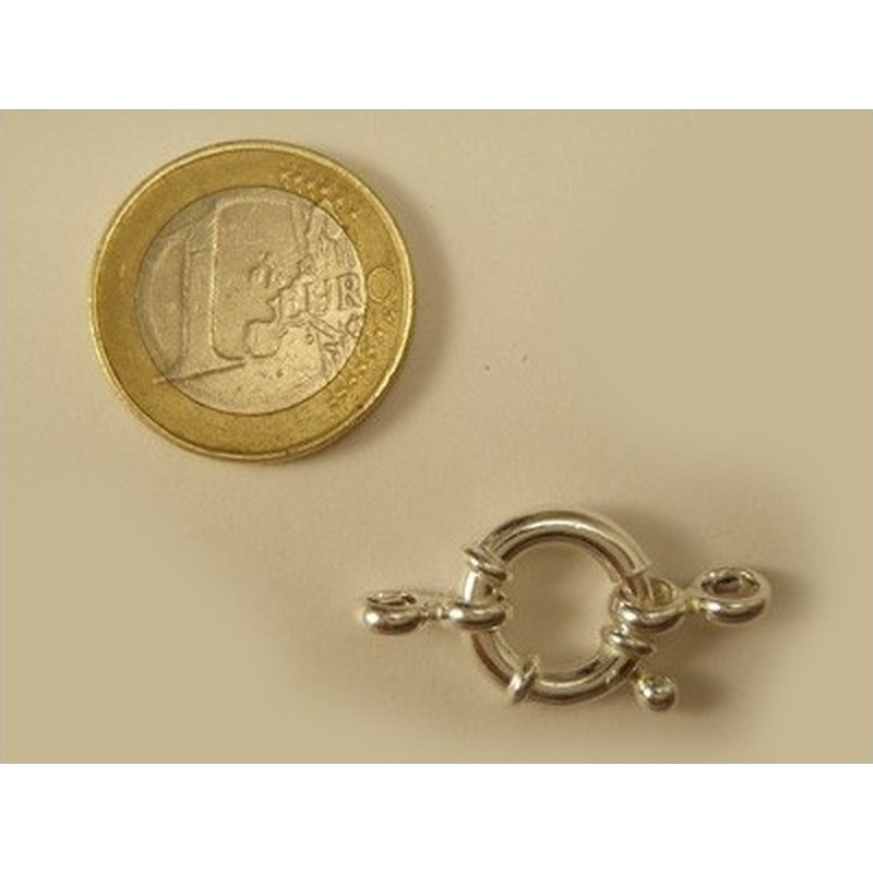 Federring 14mm, 925 Silber