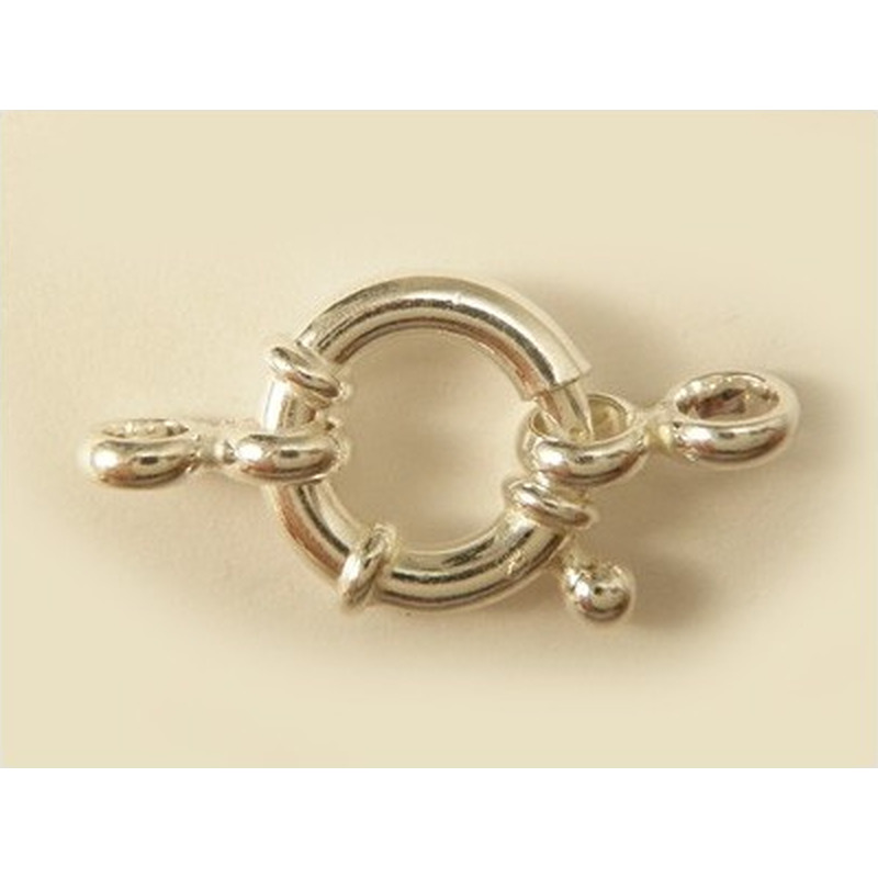Federring 14mm, 925 Silber