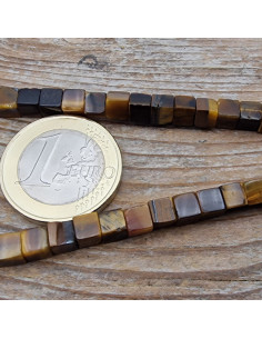 Tigeraugekette 4x4mm 2