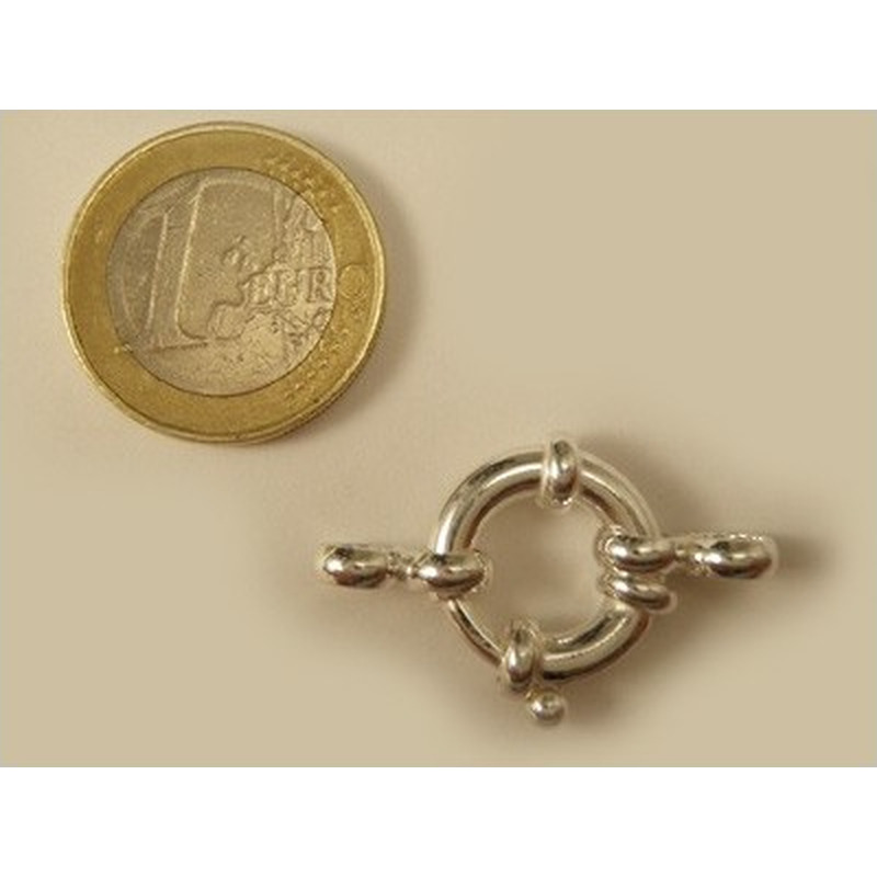 Federring 16mm, 925 Silber