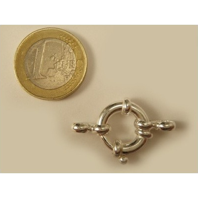 Federring 16mm, 925 Silber
