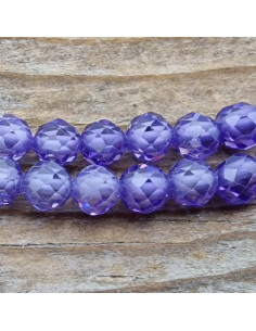 Zirkoniakette-stark funkelnd-facettiert 4mm