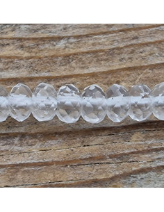 Bergkristallkette facettiert 4x2mm