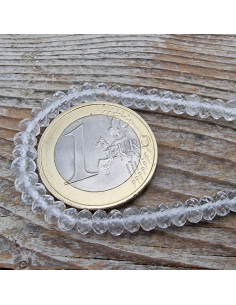 Bergkristallkette facettiert 4x2mm 2
