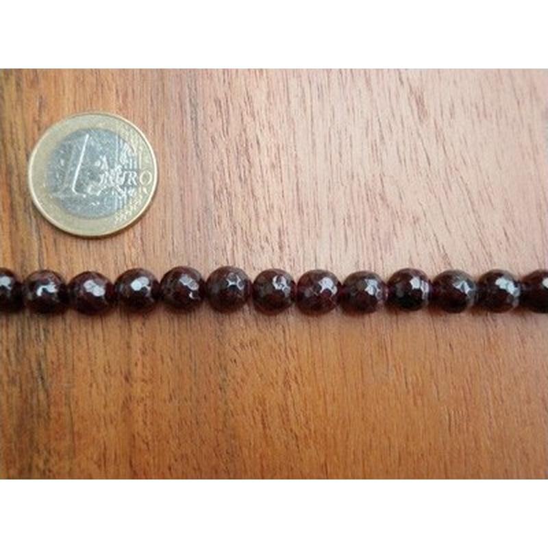 Granatkette facettiert 7mm