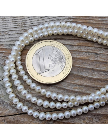 Perlenstrang 3mm/37.5cm