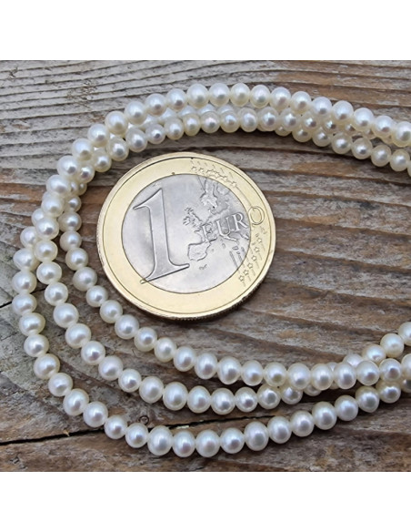 Perlenstrang 3mm/37.5cm