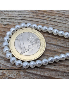 Shellperle 4mm facettiert 2