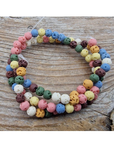 Lavakette 4mm multicolor 2