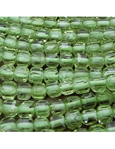 Olivinkette (Peridot) facettiert 2x2mm