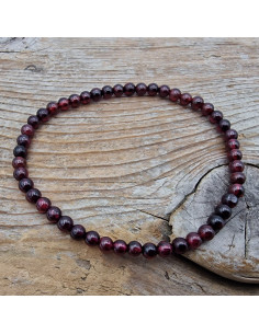 Granat 4mm Armband