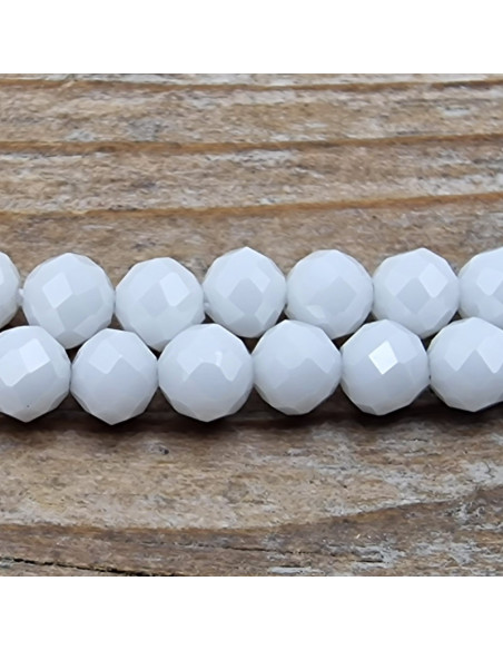 Zirkoniakette-stark funkelnd-facettiert 3mm
