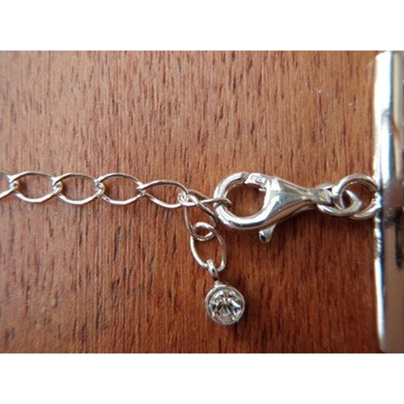 Schliesse 5-reihig, 925 Silber rhodiniert